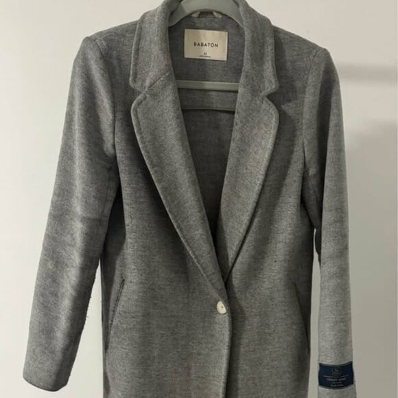 Aritzia Stedman Cashmere Coat - Picture 1 of 2
